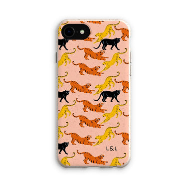 Cat Pattern Eco Phone Case - Loam & Lore